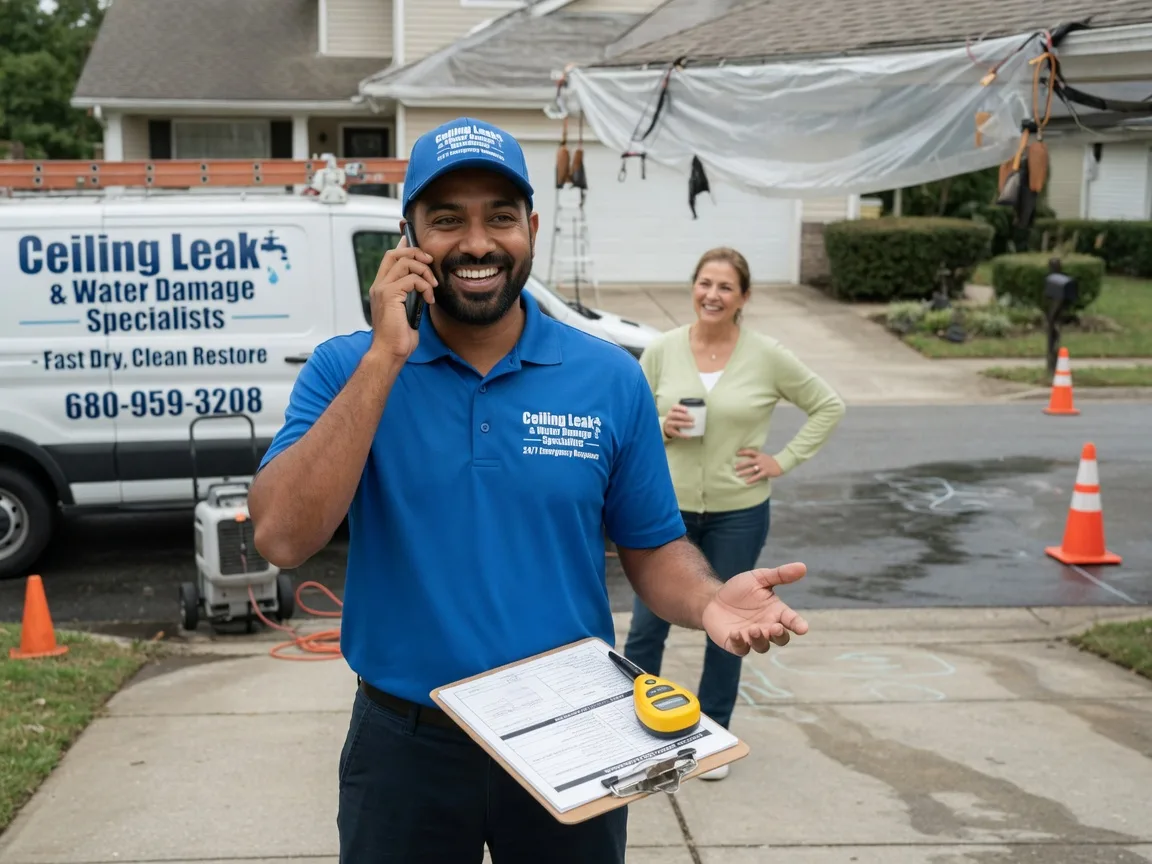 Ceiling Leak Cleanup S Coffeyville, OK FAQs